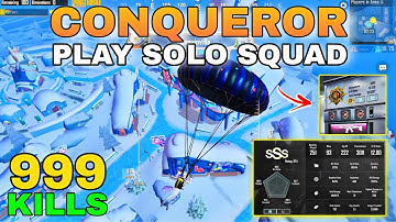 12KD CONQUEROR PLAY SOLO SQUAD 😍 SAMSUNG,A3,A5,A6,A7,J2,J7,S5,S6,S7,S9,A10,A20,A30,A50,A70