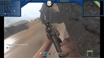 Rust Johnstud and crew get Rekt by some guy with 18 hours in rust... lol
