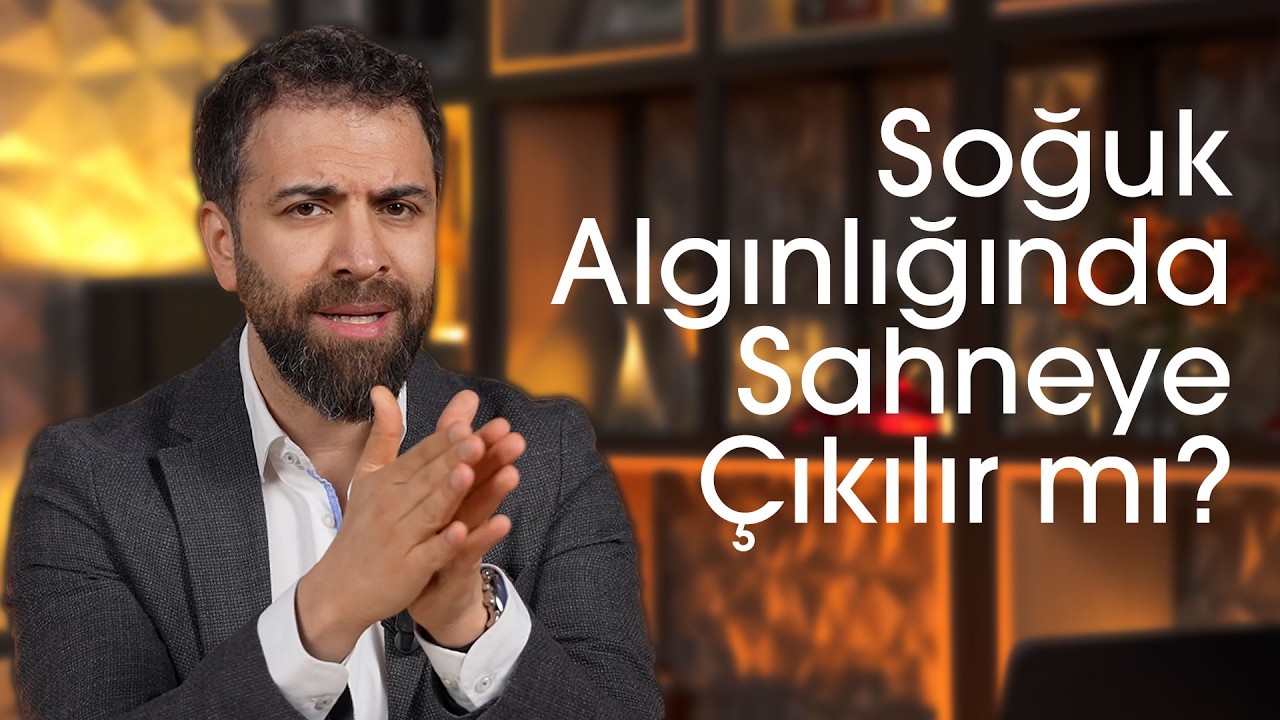 Soğuk algınlığı geçiren ses sanatçısı sahne öncesi ses bakımı - Doç. Dr. Necati Enver rehberi
