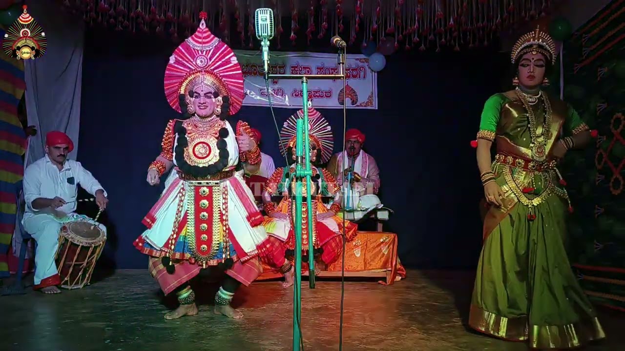 Yakshagana|ಸುದರ್ಶನನಾಗಿ ವಿನಯ್ ಬೇರೊಳ್ಳಿ, ಸೃಜನ್ ಗಣೇಶ್ ಅವರ ಭಾಗವತಿಕೆ 👌