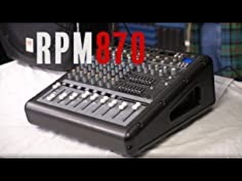 Rockville RPM870 8 Channel 6000w Powered Mixer - YouTube