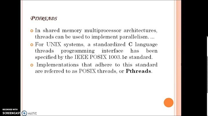 Matrix Multiplication using Threads