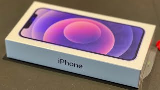 Unboxing iPhone 12 roxo 128Gb (Portuguese)