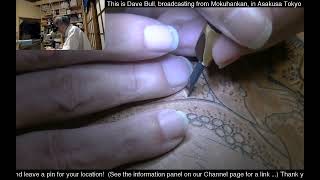 @JapanesePrintmaking Twitch replay 2017 09 14 (morning)