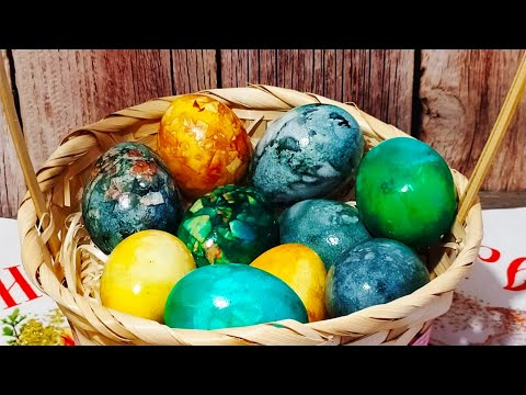 Video: Kako Barvati Jajca S čebulnimi Lupinami