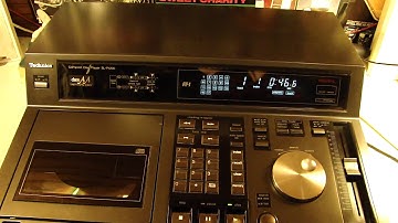 TECHNICS SL-P1200 PROFESSIONAL CD PLAYER TEST