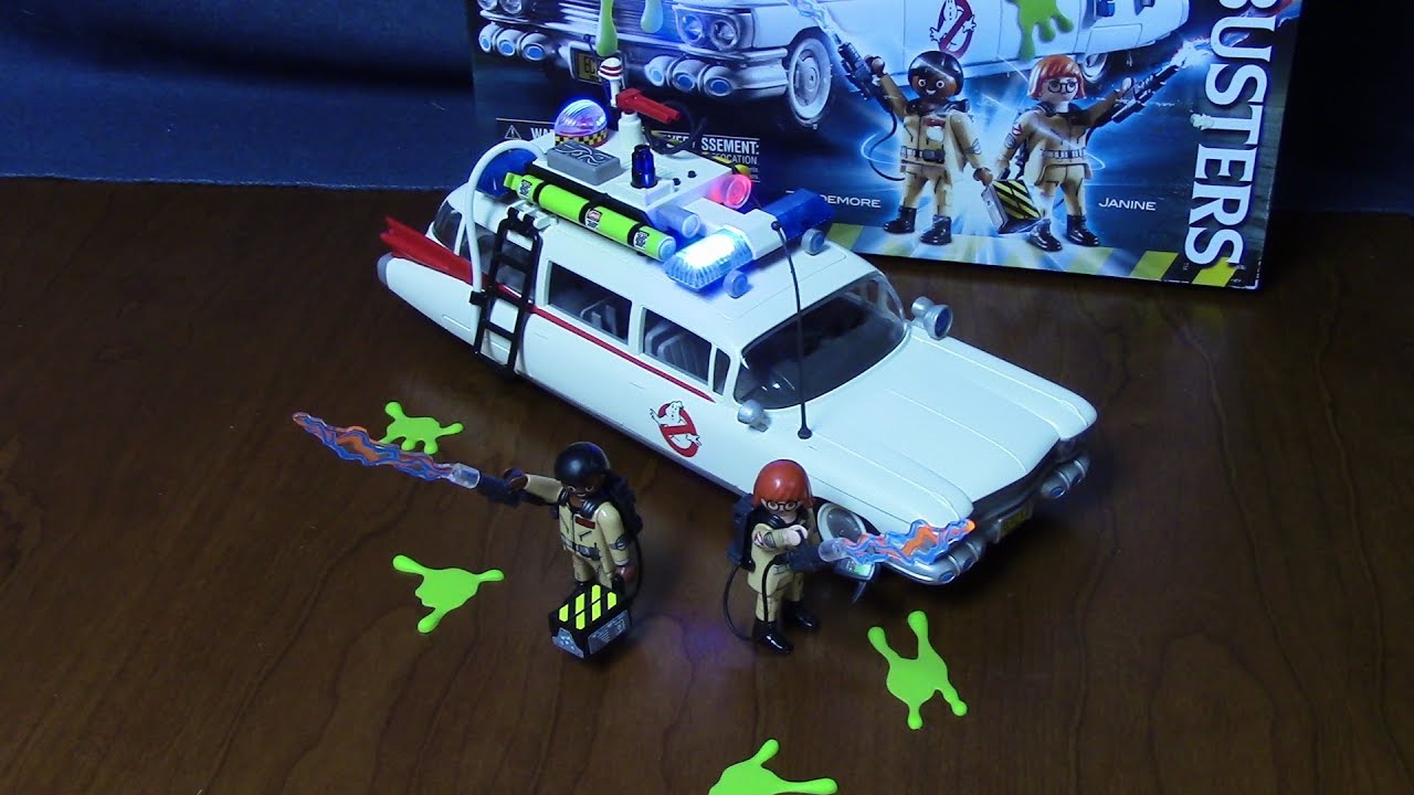 Playmobil Ghostbusters Ecto-1 9220 - YouTube
