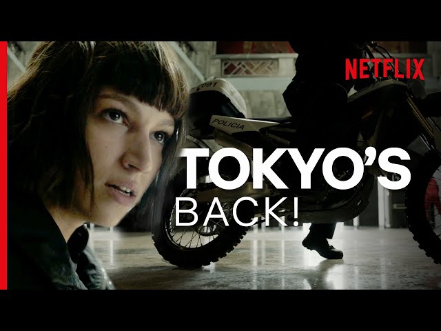 Tokyo's BACK!  La Casa De Papel/Money Heist S2 (Full Scene, Eng