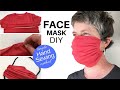 Face Mask DIY | Simple HAND SEWING Method