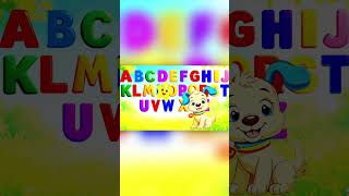 Funny ABC song for kids - Learn ABCs With Cute Puppy and Little Star