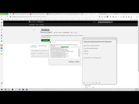 Cài hiện màu Assembly Syntax khi code trên Visual Studio | Assembly Syntax Highlighting in VS2019