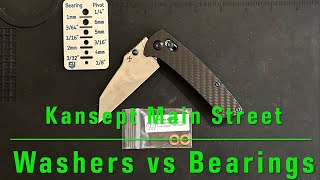 Kansept Main Street Round 2: Washers vs Bearings? #edc #modified #video