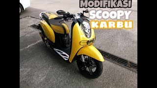 Modifikasi Scoopy Karbu