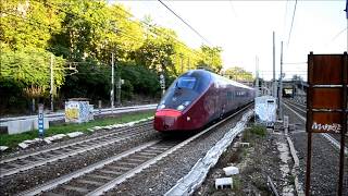 Treni in transito nella stazione di Roma Nomentanta - Ottobre 2017