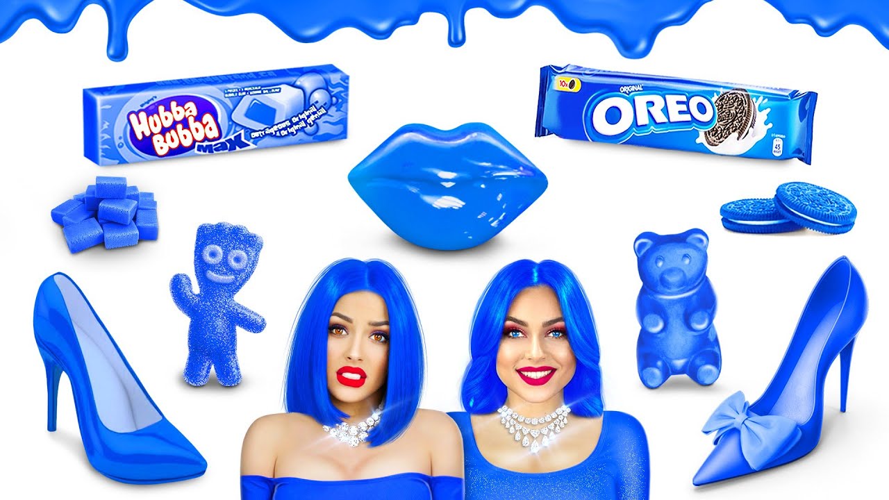 ¡24 HRS Comiendo Delicias de 1 Color! ¡El Último en DEJAR de Comer ...