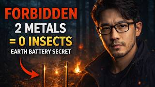 Connecting Two Metals REPELS ALL Insects — The “Earth Battery” Secret