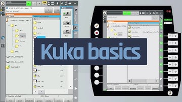 #REBOTS - Kuka krc4 101 in English. Learn the basics, how to move the robot 4k