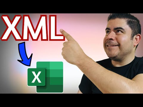 Video: ¿Cómo importo un archivo XML a Excel?