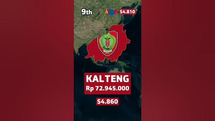 Provinsi Terkaya Di Indonesia