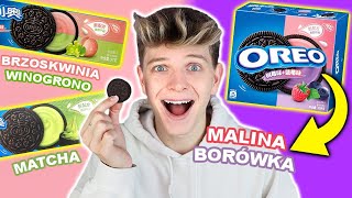 TESTUJĘ OWOCOWE OREO Z CHIN 😱🍑 | Dominik Rupiński