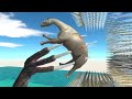 Stabbed With Therizinosaurus Claw - Animal Revolt Battle Simulator