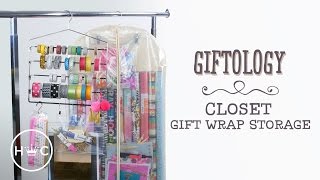 Gift Wrap Closet Organization — I'll Have Coffee