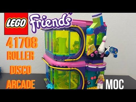 - Moc Roller Arcade LEGO Of Disco The Friends Reimagining #41708 YouTube