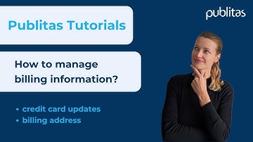 How to manage billing information