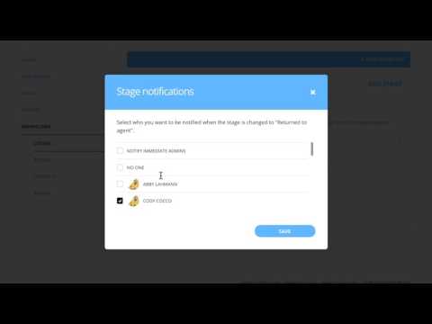 Admin dashboard: Customize your notifications