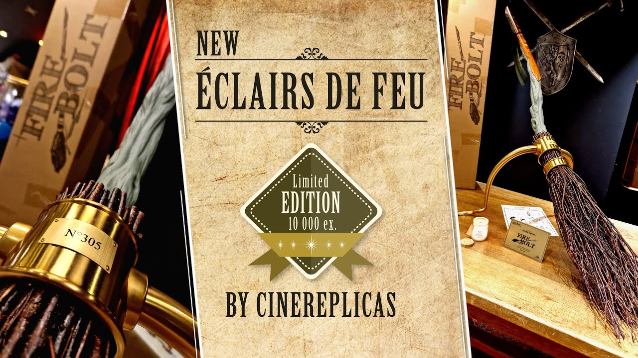 Balai Éclair de feu Réplique Collector Edition limitée