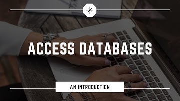 Database Basics in Microsoft Access