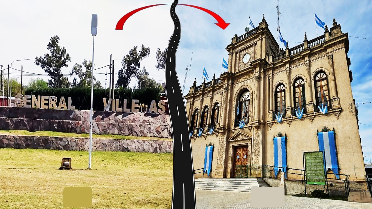 166 De General Villegas a América, Provincia de Buenos Aires, Argentina #viajes #virtual #drone