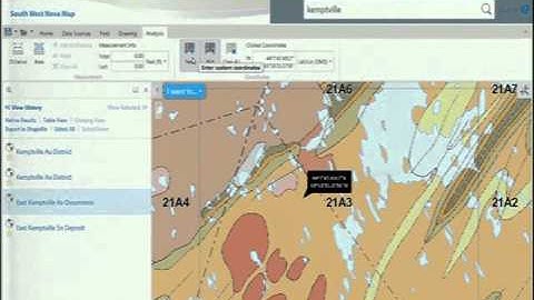 Workshop: Geoscience and Mines Branch Internet Map Services and Applications