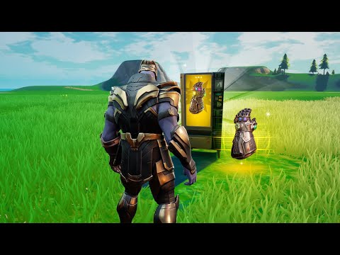 How To Get THANOS INFINITY GAUNTLET in Your Creative Island! (Fortnite)