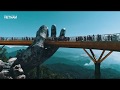 Zlatni most na 1.400 metara visine koji drže ogromne ruke