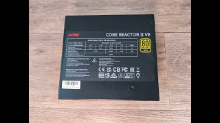 видео: Обзор блока питания XPG CORE REACTOR II VE 850 Gold картинка: Обзор блока питания XPG CORE REACTOR II VE 850 Gold