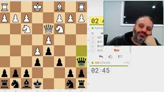 GM Ben Finegold plays 3 minute blitz on lichess.org  #2