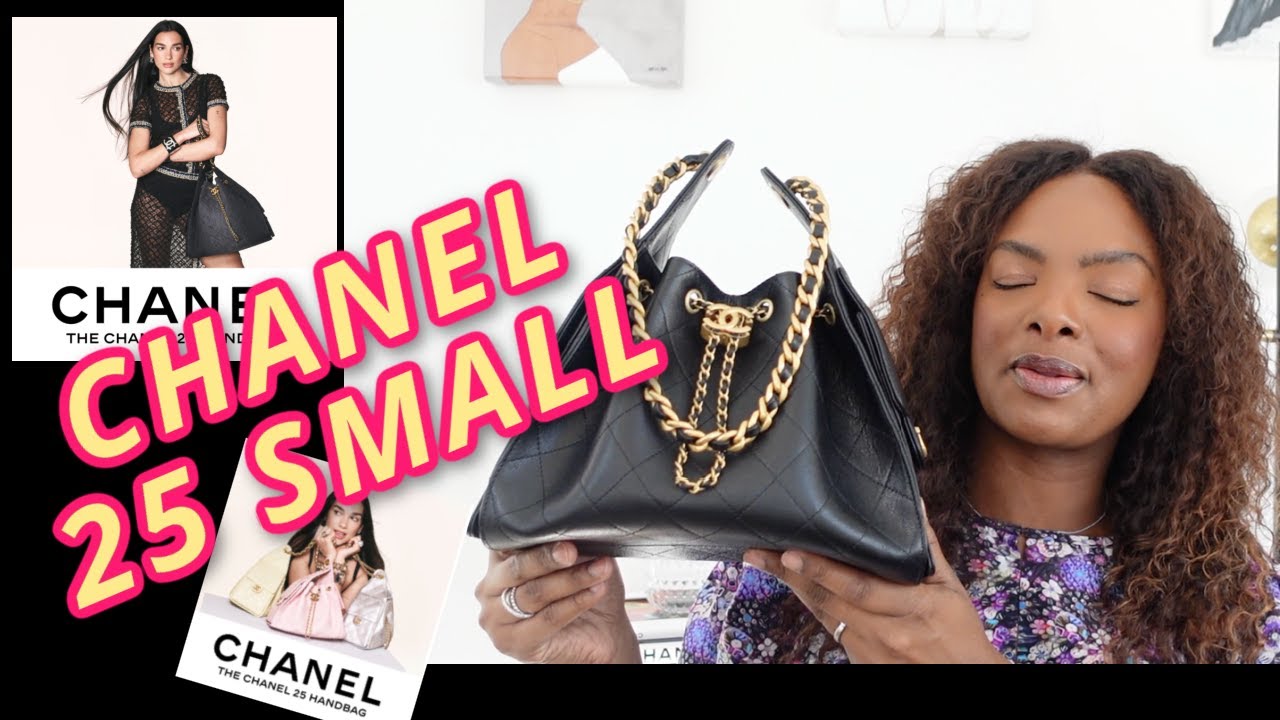 【サイズ感が超カワイイ!】CHANEL 25Aショルダー ハンドバッグ CHANEL 25 SMALL - FIRST THOUGHTS AND IMPRESSIONS - YouTube