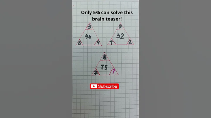 Only 5% can solve this brain teaser! #mathiqtest #iqtest #shorts