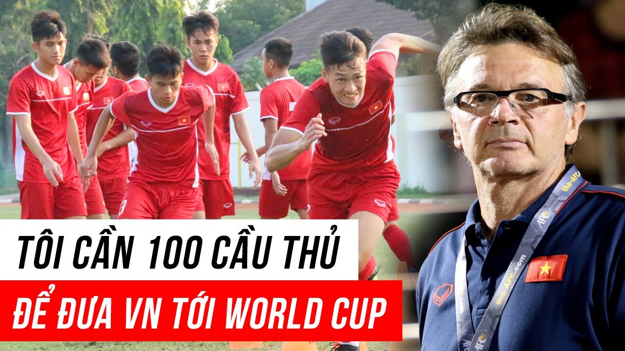 🔥Thầy ngoại lên kế hoạch cực lớn cho bóng đá Việt Nam dự World Cup