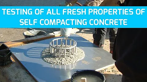 Self Compacting Concrete Testing of ALL Fresh Properties