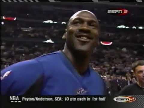 Michael Jordan Introduced At The United Center for The Final Time