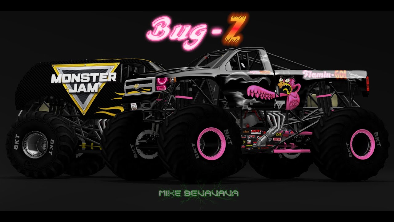 Bug Z Bug-Z - MONSTER JAM - Music Video - YouTube