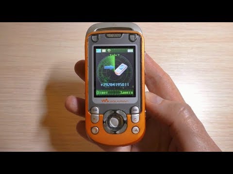 Sony Ericsson W550i incoming call