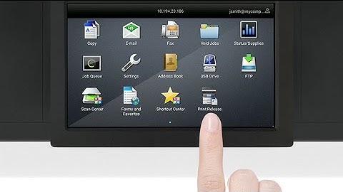 Lexmark Print Management—Using the Print Release application