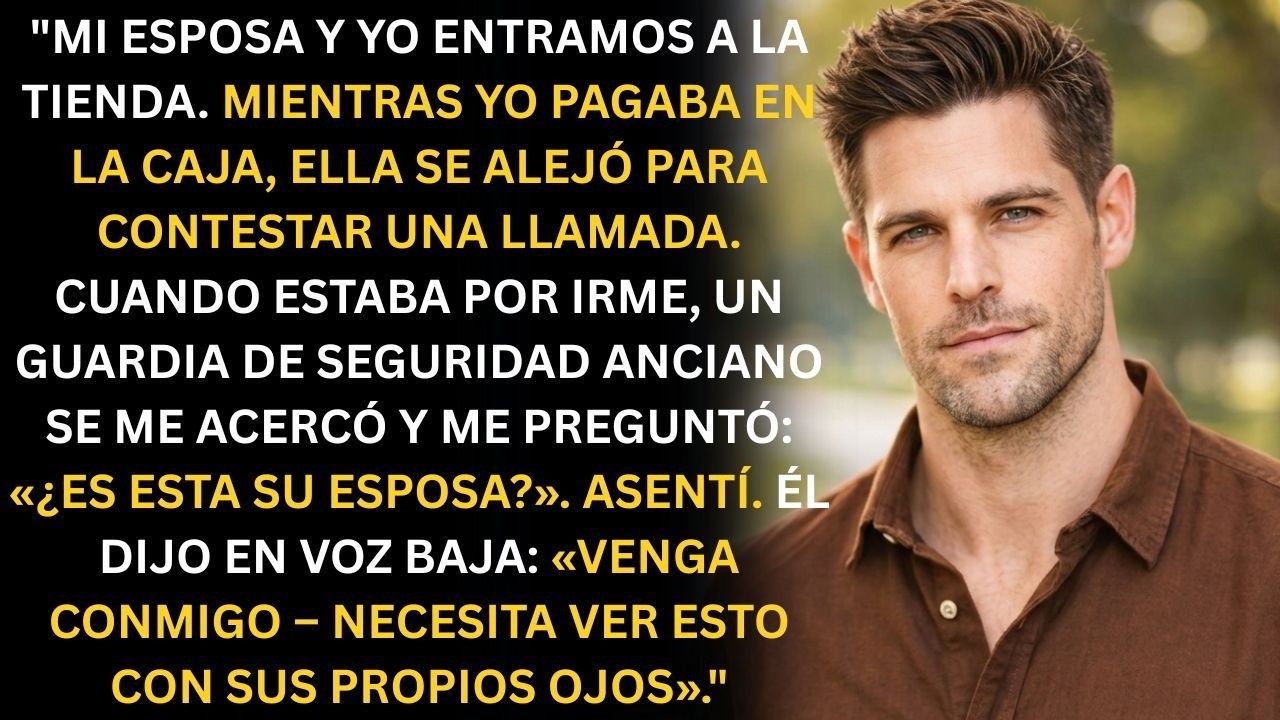 «¿Reconoces a tu esposa?» murmuró el guardia. Ve y compruébalo tú mismo.