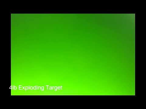 First Explosive Target