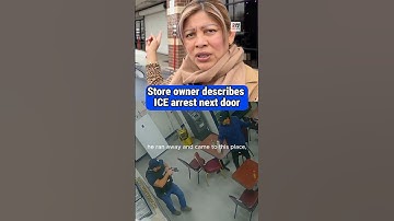 ICE arrest in Dallas caught on camera