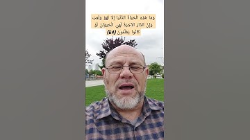حياة الخلود!! معنى كلمة الحيوان في سورة العنكبوت.. كيف نفهم المعنى.. كيف نتدبر القرآن..2022