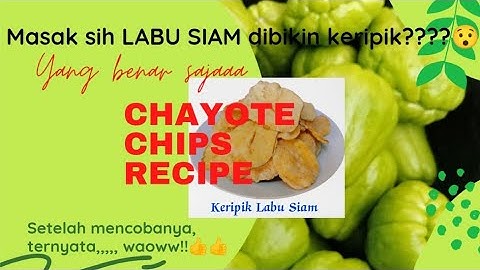 Thumbnail of How to make super delicious Chayote Chips